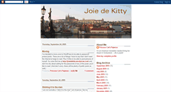 Desktop Screenshot of joiedekitty.blogspot.com