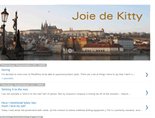 Tablet Screenshot of joiedekitty.blogspot.com