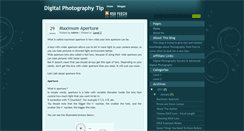 Desktop Screenshot of digitalphotographytip.blogspot.com