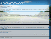 Tablet Screenshot of cursolaserdecapagem.blogspot.com