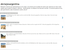 Tablet Screenshot of deviajexargentina.blogspot.com