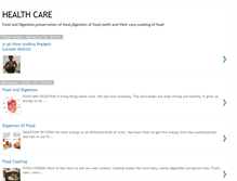 Tablet Screenshot of healthhumancare.blogspot.com