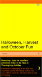 Mobile Screenshot of halloweenharvestoctober.blogspot.com