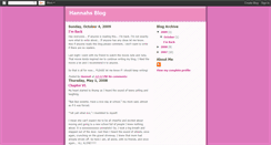Desktop Screenshot of hannahspetepuma.blogspot.com