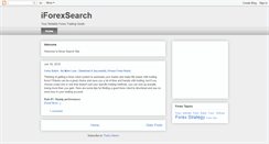 Desktop Screenshot of iforexsearch.blogspot.com