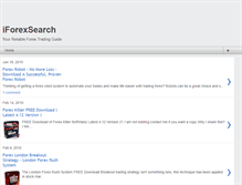 Tablet Screenshot of iforexsearch.blogspot.com