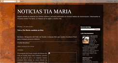 Desktop Screenshot of noticiastiamaria.blogspot.com