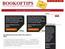 Tablet Screenshot of bookoftips.blogspot.com