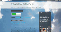 Desktop Screenshot of doavessodoladocerto.blogspot.com