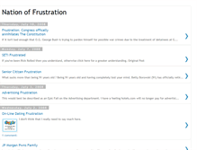 Tablet Screenshot of nationoffrustration.blogspot.com