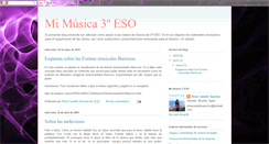 Desktop Screenshot of mimusica3eso.blogspot.com