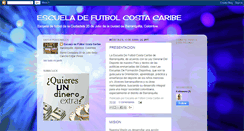 Desktop Screenshot of escuelacostacaribe.blogspot.com