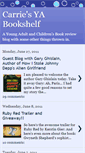 Mobile Screenshot of carriesyabookshelf.blogspot.com