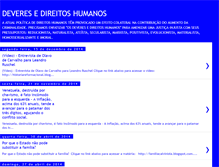 Tablet Screenshot of deveresedireitoshumanos.blogspot.com