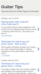 Mobile Screenshot of guitar-tips.blogspot.com