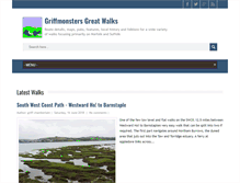 Tablet Screenshot of griffmonster-walks.blogspot.com