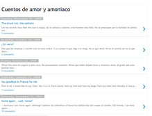 Tablet Screenshot of amor-amoniaco.blogspot.com