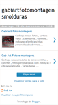 Mobile Screenshot of gabiartfotomontagem.blogspot.com