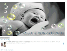 Tablet Screenshot of cutebbstore.blogspot.com