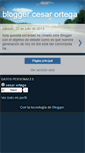 Mobile Screenshot of cesarbloguero.blogspot.com