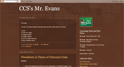 Desktop Screenshot of ccsaevans.blogspot.com