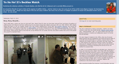 Desktop Screenshot of beckleswatch.blogspot.com