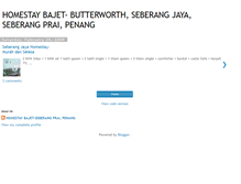 Tablet Screenshot of homestayseberangjaya.blogspot.com