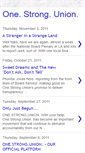 Mobile Screenshot of onestrongunion.blogspot.com