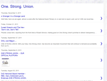 Tablet Screenshot of onestrongunion.blogspot.com