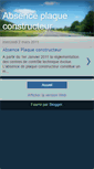 Mobile Screenshot of absence-plaque-constructeur.blogspot.com
