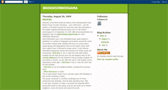 Desktop Screenshot of brooksinbergama.blogspot.com