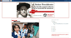 Desktop Screenshot of justiciayreparacion.blogspot.com