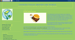 Desktop Screenshot of cookingveganaroundtheworld.blogspot.com