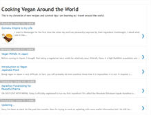 Tablet Screenshot of cookingveganaroundtheworld.blogspot.com