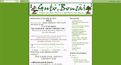 Desktop Screenshot of guto-bonsai.blogspot.com