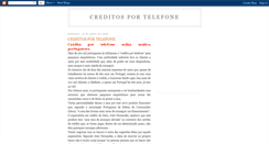 Desktop Screenshot of credifone.blogspot.com