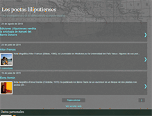Tablet Screenshot of lospoetasliliputienses.blogspot.com