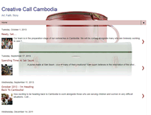 Tablet Screenshot of creativecallcambodia.blogspot.com