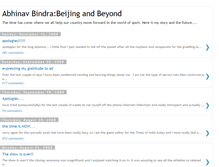 Tablet Screenshot of abhinavbindra.blogspot.com