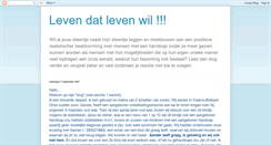 Desktop Screenshot of levendatlevenwil.blogspot.com