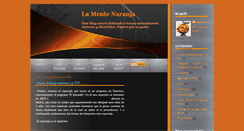 Desktop Screenshot of lamentenaranja.blogspot.com