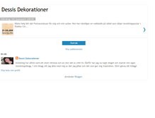 Tablet Screenshot of dessisdekorationer.blogspot.com