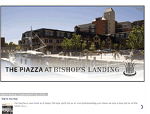 Tablet Screenshot of bishopslanding.blogspot.com