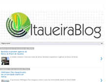 Tablet Screenshot of itaueirablog.blogspot.com