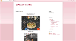 Desktop Screenshot of dianavienna.blogspot.com
