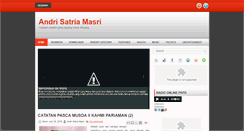 Desktop Screenshot of andrimasri.blogspot.com