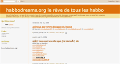 Desktop Screenshot of habbodreams-habbodreams.blogspot.com