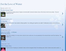 Tablet Screenshot of fortheloveofwinter.blogspot.com