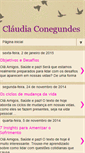 Mobile Screenshot of claudiaconegundes.blogspot.com