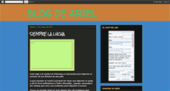 Desktop Screenshot of elblogdearielbehar.blogspot.com
